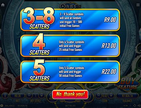 Spina Zonke games that let you buy Features & Free Spins.